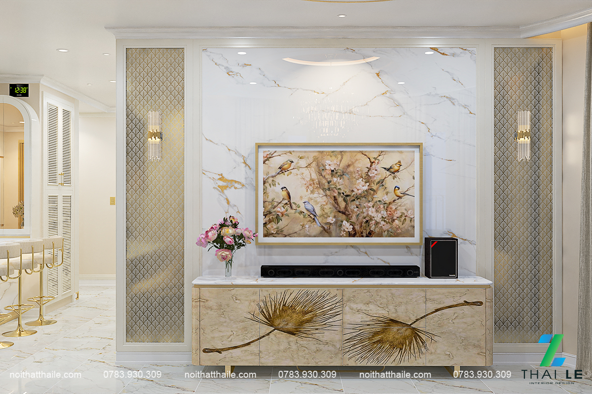 Thiết kế nội thất căn hộ SaiGon Pavillon - 95m2